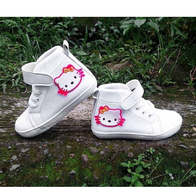 Sepatu Boots Anak Perempuan Motif Kartun KTY Ukuran 21-35