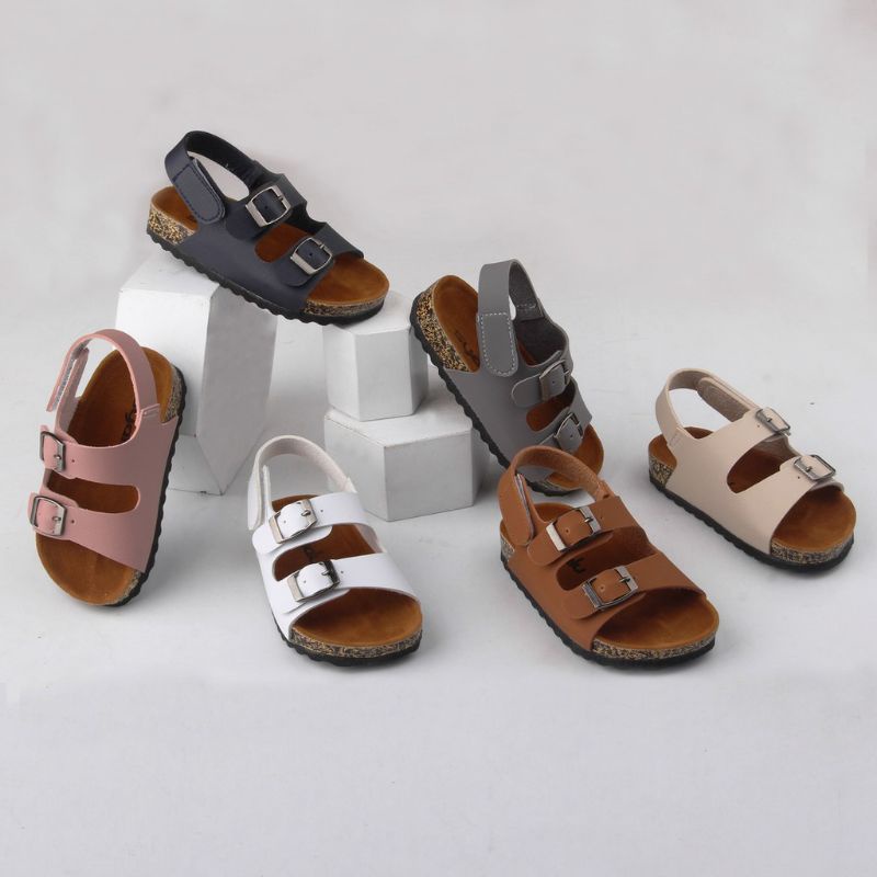 SB~Sandal Birken anak Unsiex cewe cowo Ban2 tali perekat