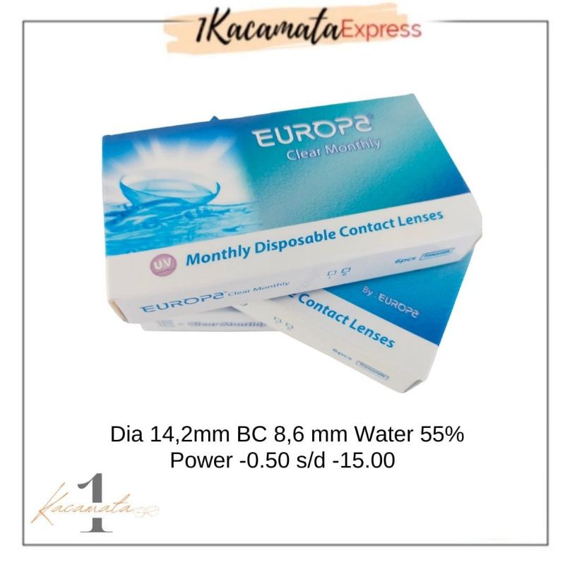 SOFTLENS BENING BULANAN EUROPA CLEAR MONTHLY