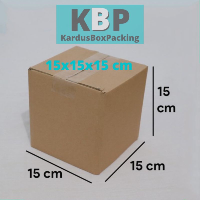 

Kardus 15x15x15 cm / Kardus Box Packing Polos