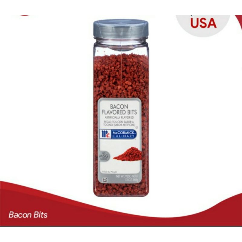

Mccormick Culinary Bacon Bits USA Seasoning Bumbu Masakan