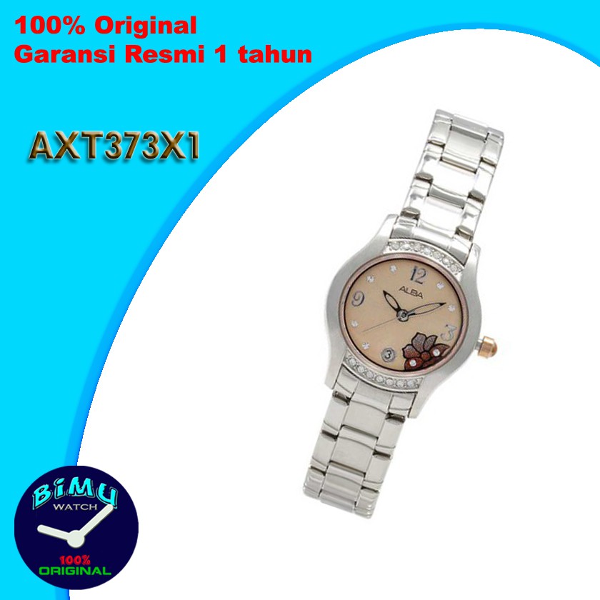 Jam Tangan Wanita AXT373 - Alba Ladies AXT373X1 Quartz Lumibrite Dial