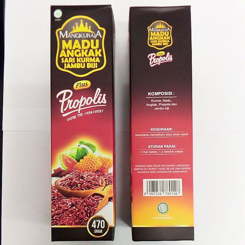 

Madu angkak sari kurma jambu biji