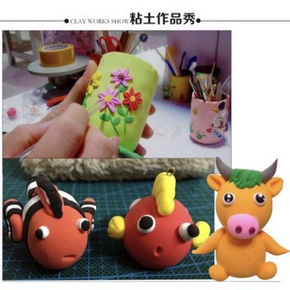 1 PAX ( ISI 12 PS ) MAINAN ANAK CLAY MURAH WARNA WARNI SOFT LEMBUT / MAINAN EDUKATIF CLAY-5