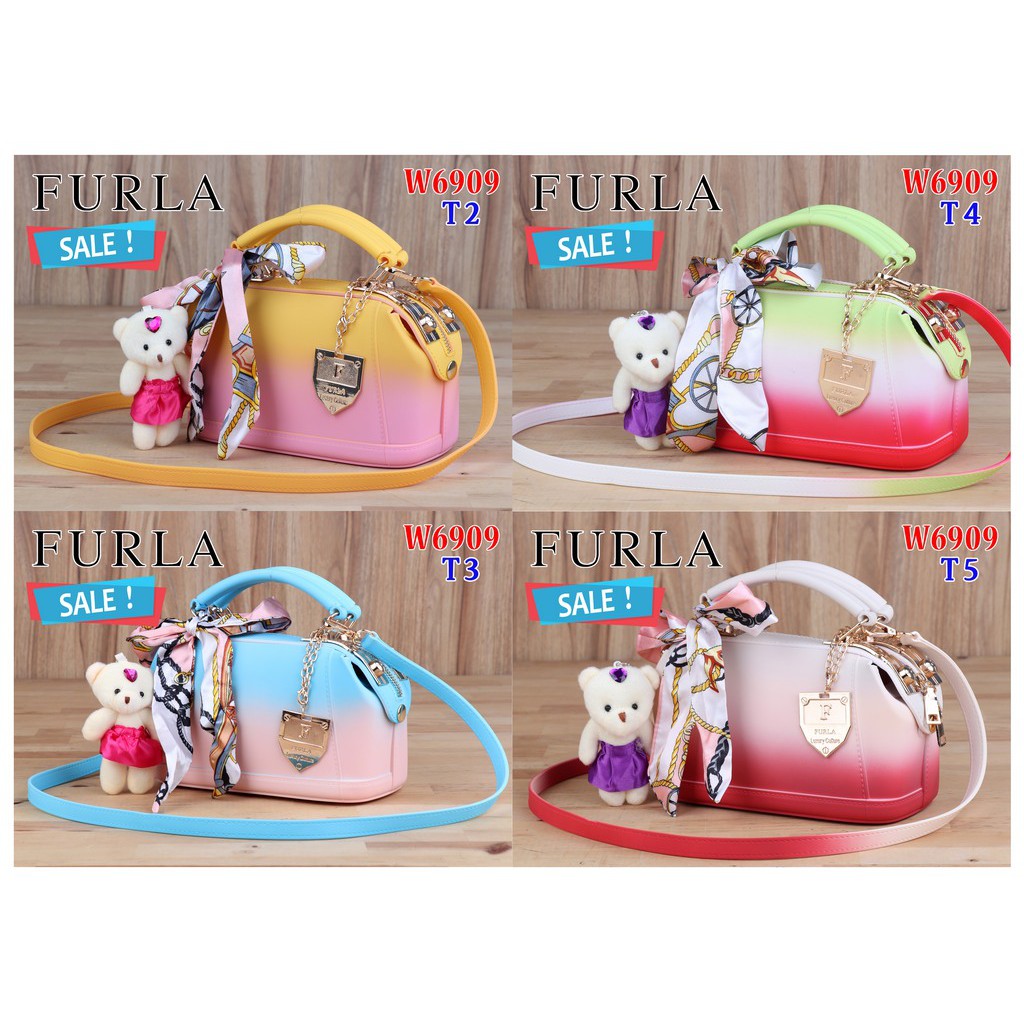 SV - Bag Doctor W6909 TOTE BAG JELLY FASHION WARNA WARNI TAS WANITA SALE
