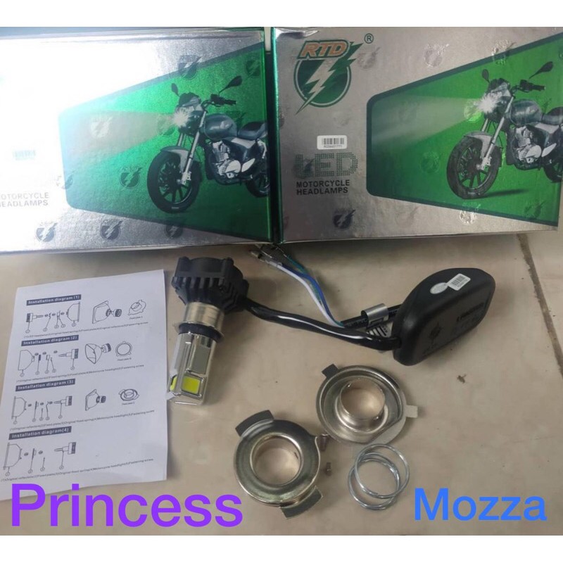 lampu led rtd 3 sisi