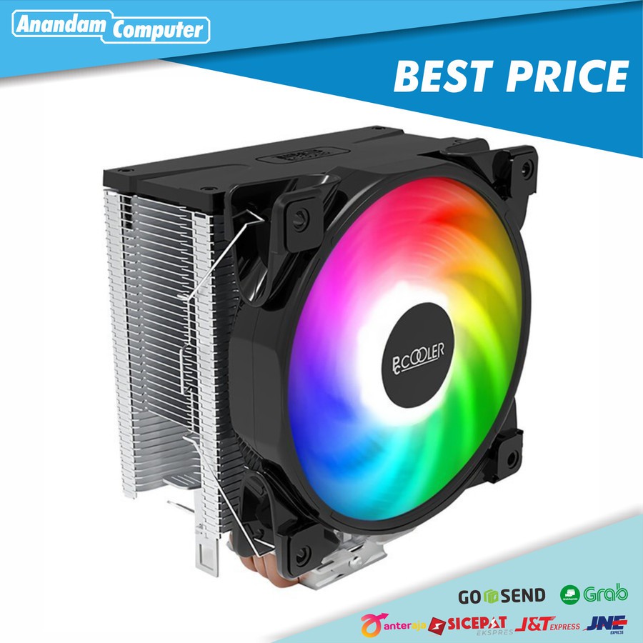 PCCOOLER GI-X4S - 120mm Rainbow CPU COOLER