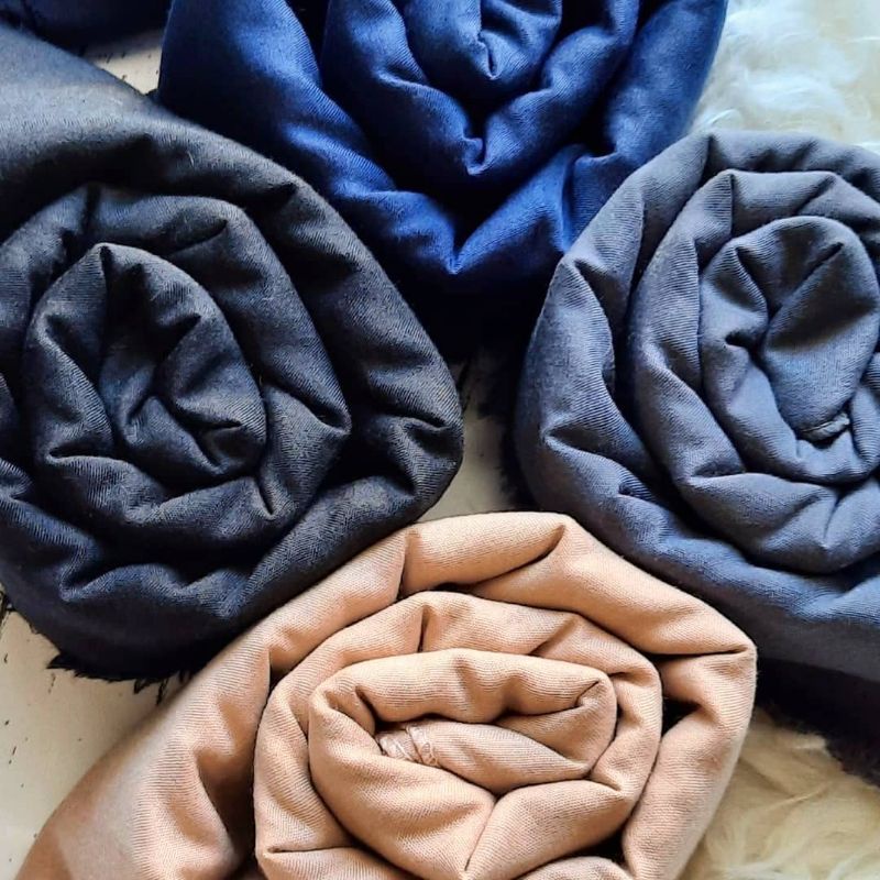 Odettá Shawl Basic Cotton Pashmina Arabian Hijab Rawis Turki Tegak Di Dahi Ga Nerawang Harlavita-3