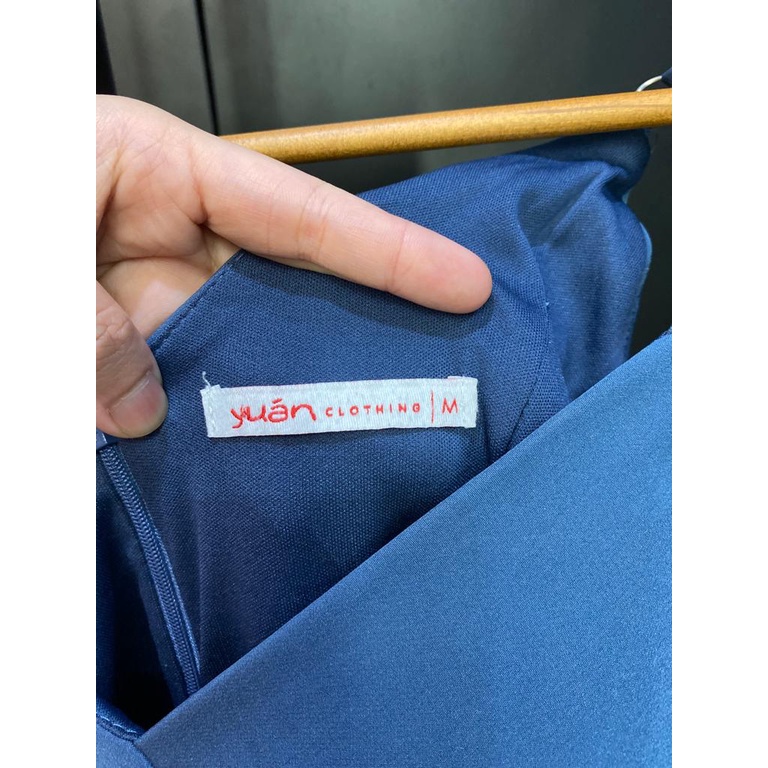 Preloved Jumpsuit YUAN Market Size M Jumpsuit Wanita Blue