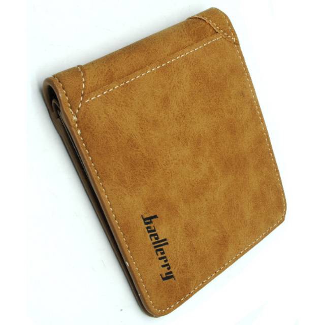 Dompet Kulit Pria Bahan Nubuck Baellerry (D1166)