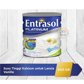 ENTRASOL SENIOR PLATINUM VANILLA 400GR