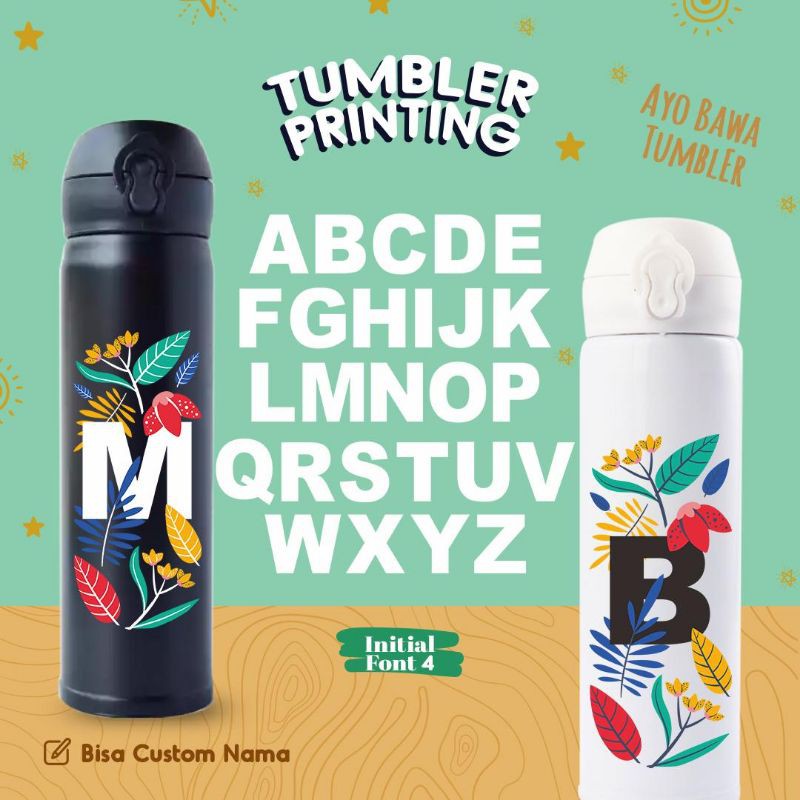 Tumbler Custom / Termos Custom / Botol Custom Printing