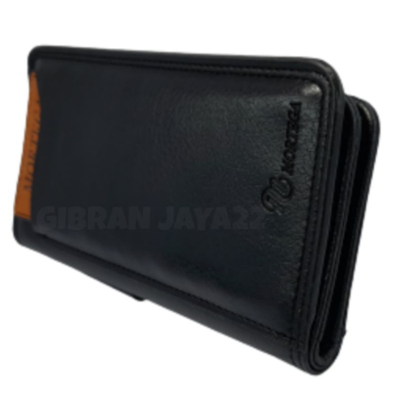 Dompet Pria Kulit Sintetis Import Model Panjang