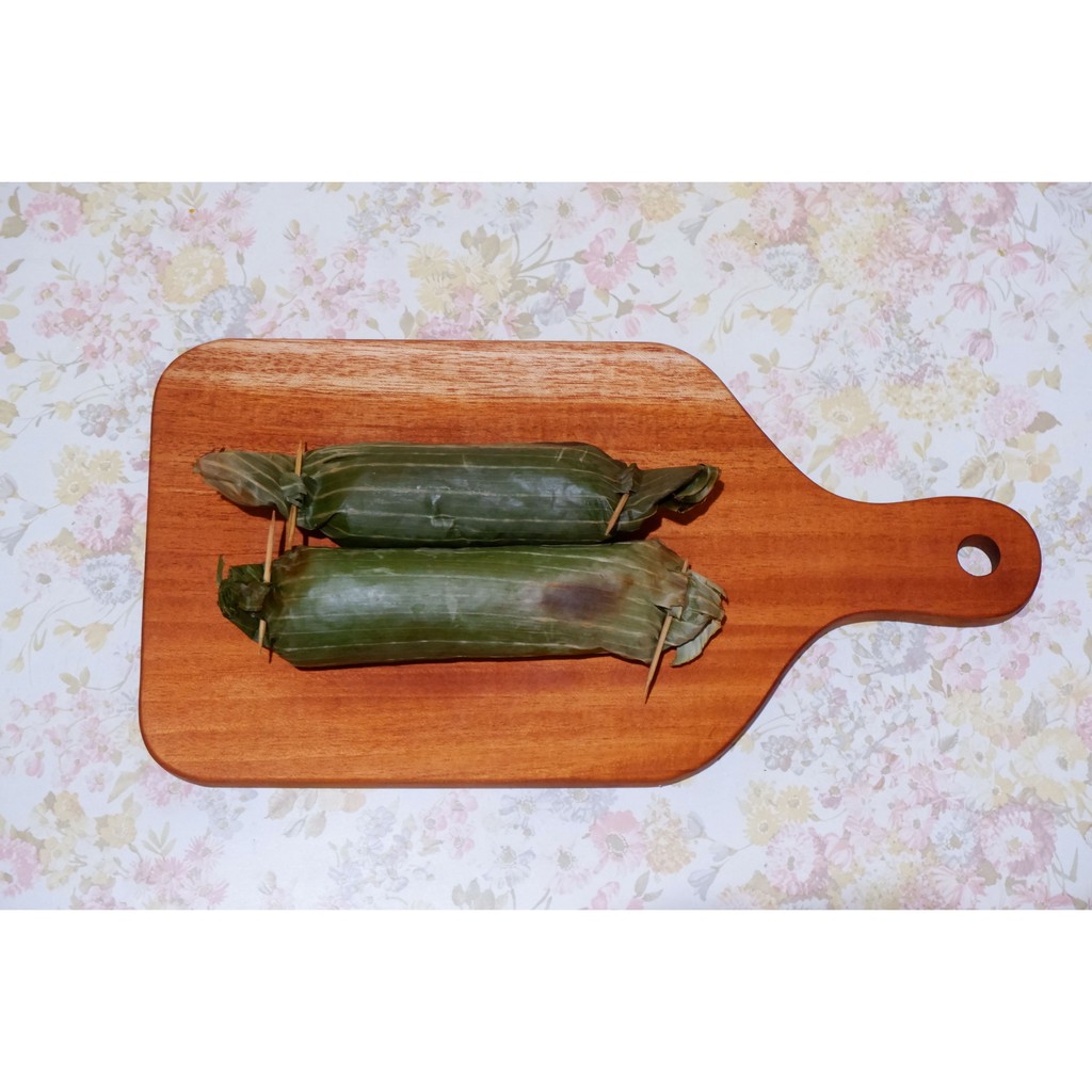 

Nasi Bakar Paket dengan Gorengan