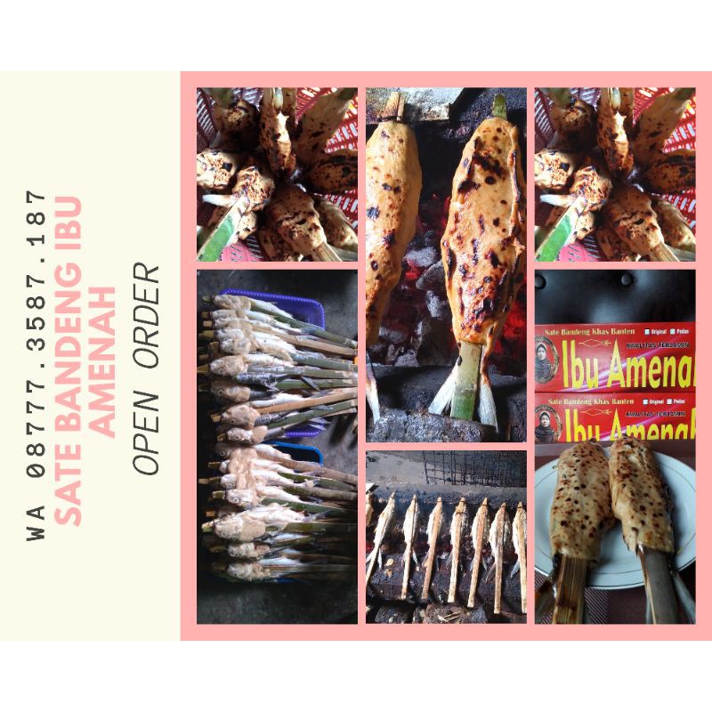 

Sate Bandeng Serang banten Murah Ibu Amenah ukuran Besar