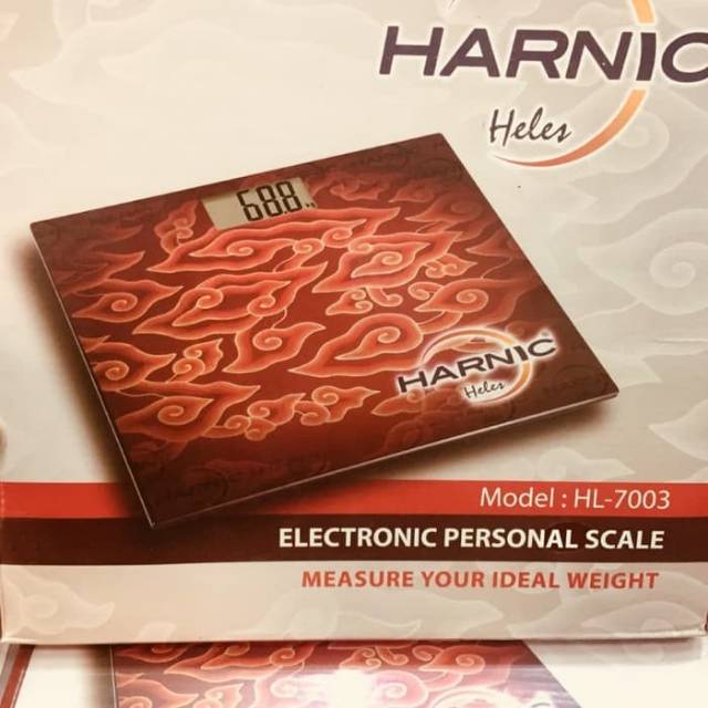 Timbangan Badan Heles HL-7003 Model Batik / DIGITAL SCALE HL-7003