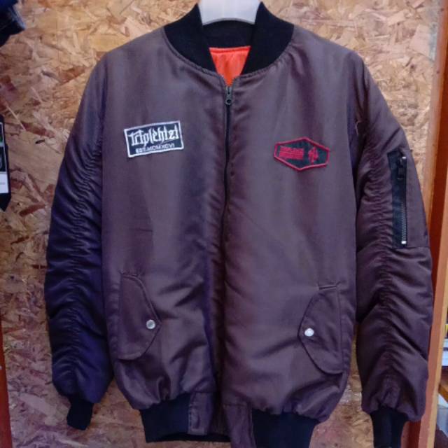 Jaket bomber triple eight oryginal