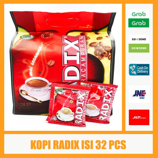 

Kopi Radix Jumbo - 32 Sacshet