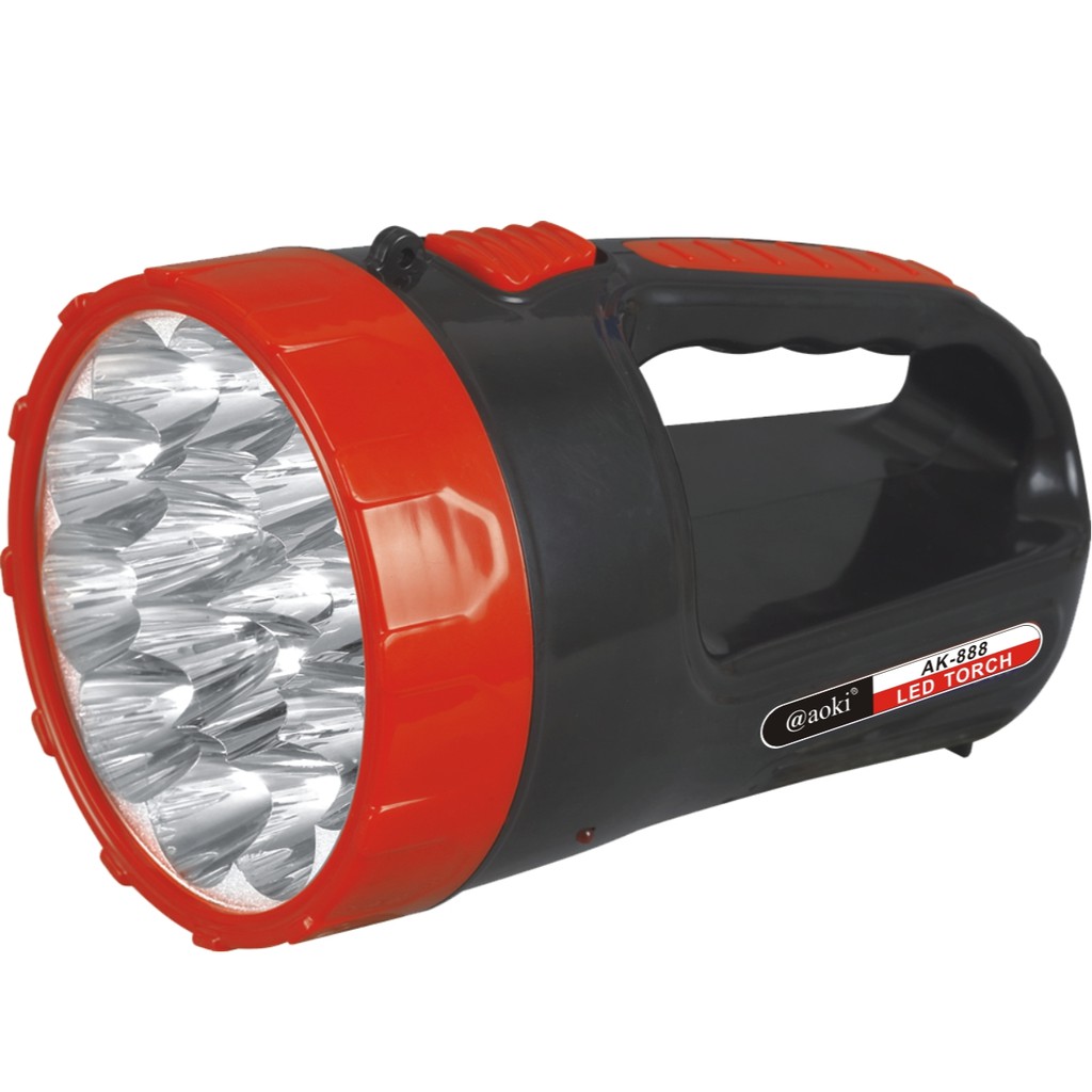 

AOKI Senter led 15led+6led lampu samping ak 888