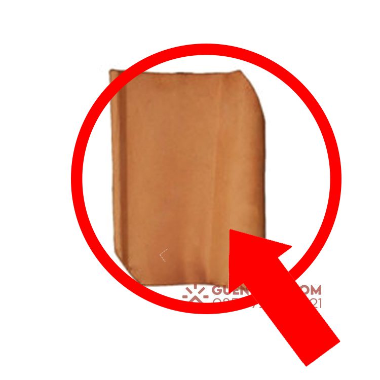 Genteng Keramik Jatiwangi Plentong Natural