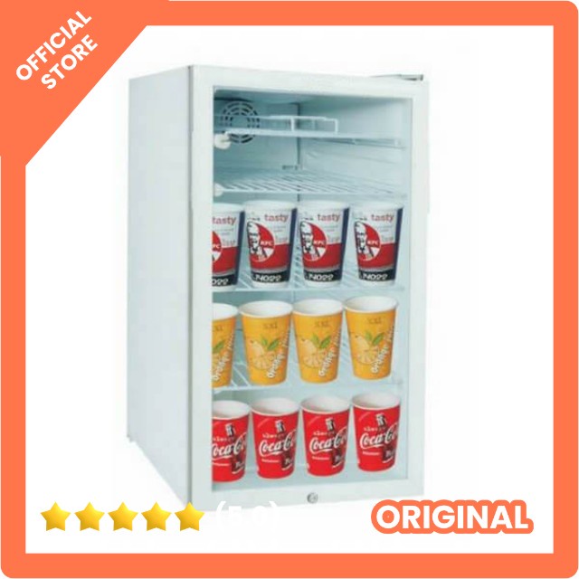 GETRA GEA EXPO-90FD LEMARI SHOWCASE PENDINGIN MINUMAN FAN COOLING DISPLAY COOLER MINI PUSAT MESIN