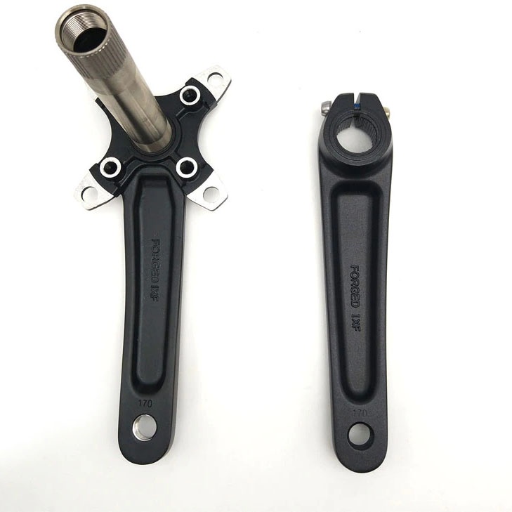Bisa COD Crank Set Sepeda Bahan Aluminum Alloy Ultralight Arm IXF - JIANKUN JI170