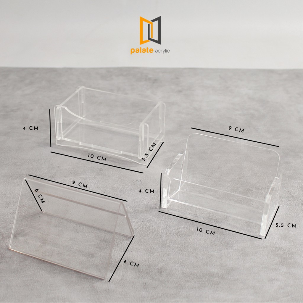 

acrylic/akrilik stand kartu nama meja / tempat kartu nama model kursi KD