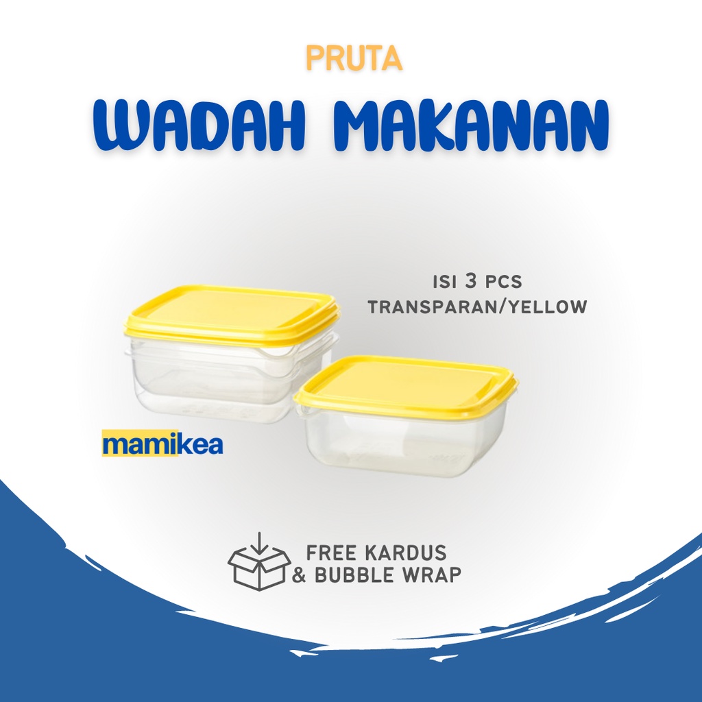 PRTA Kotak Organizer Dapur Bisa Ditumpuk Tempat Bahan Bumbu Masakan Plastik Bening Transparan Set Wa