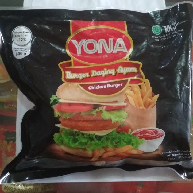 

YONA BURGER DAGING AYAM 600g