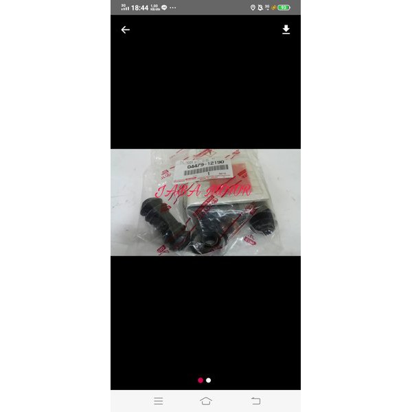 kaliper rem belakang corolla twincam gti ori