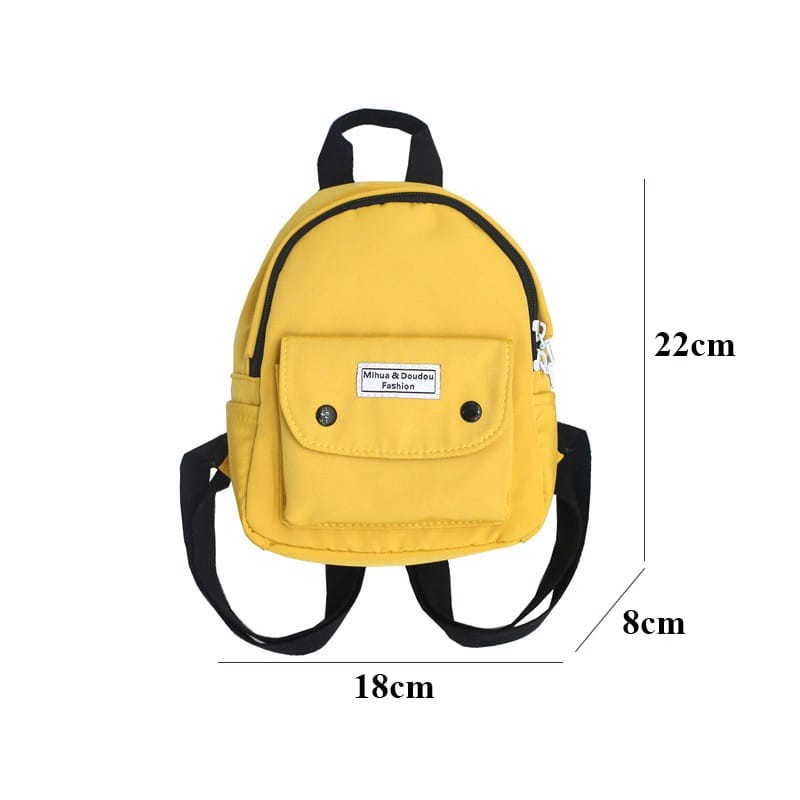 KSO_BAG - Tas Ransel Anak Wanita Terbaru 2021 Kekinian Backpack Motif Carakter MINI MIHUA Termurah