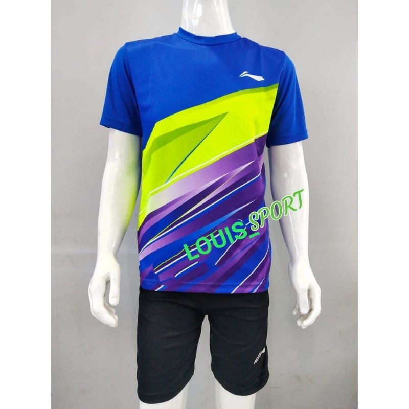 BAJU BADMINTON DEWASA/ SETELAN BADMINTON L151/ BULUTANGKIS LINING