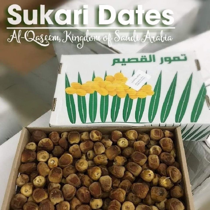 

Kurma Sukkari 3kg Sukari Dates
