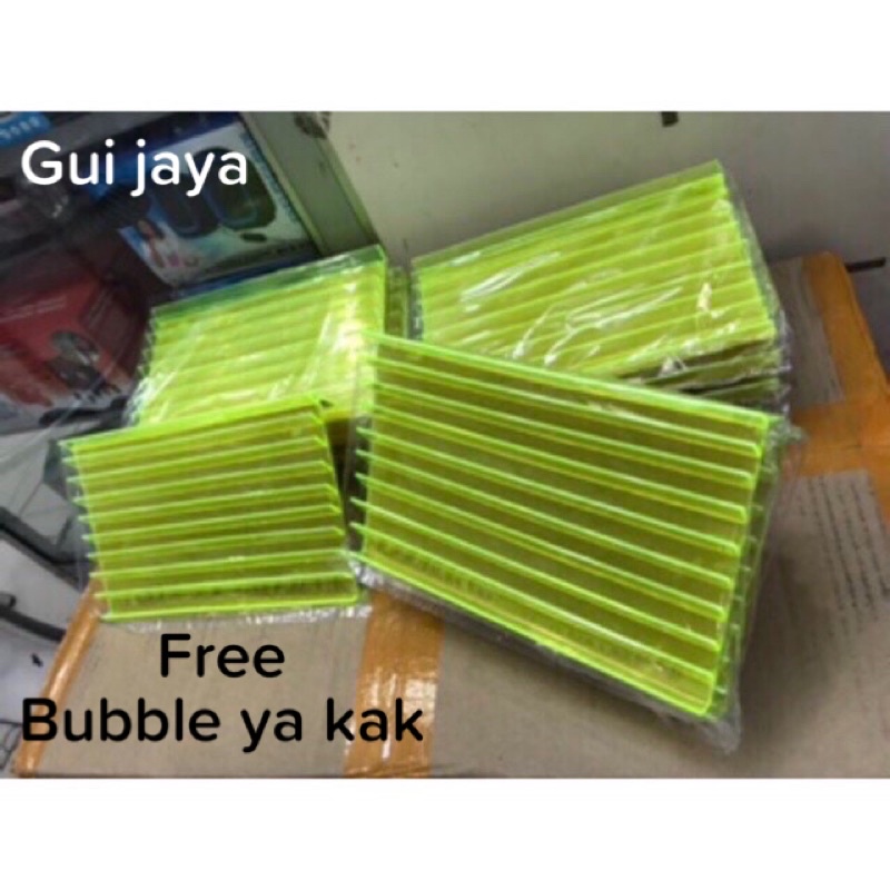 Tempat Pajangan Kartu Perdana Voucer Pulsa Miring // Slot//Tegak//Bening 11x 20cm