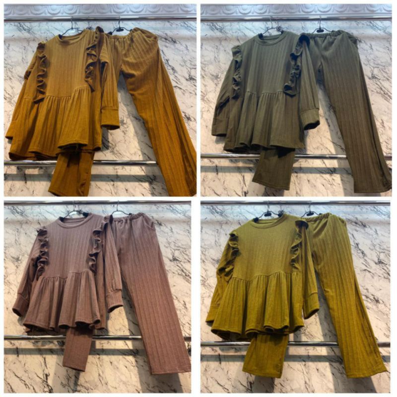 ONE SET SETCEL KNIT BY MIUDIS