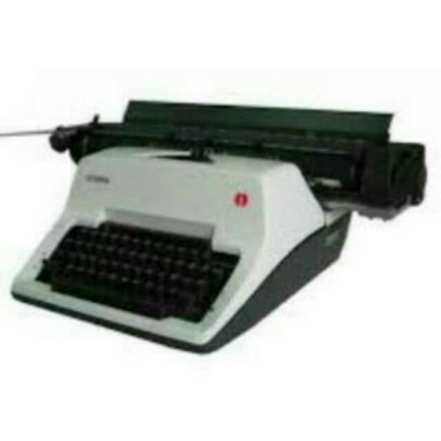 Manual typewriter/mesin tik.OLYMPIA 18".#GARANSI