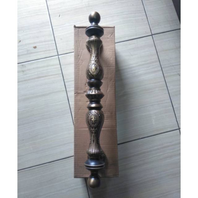 Brass Pull Handle / Handle Pintu Yoyo Bintang Kuningan 50 cm Juwana