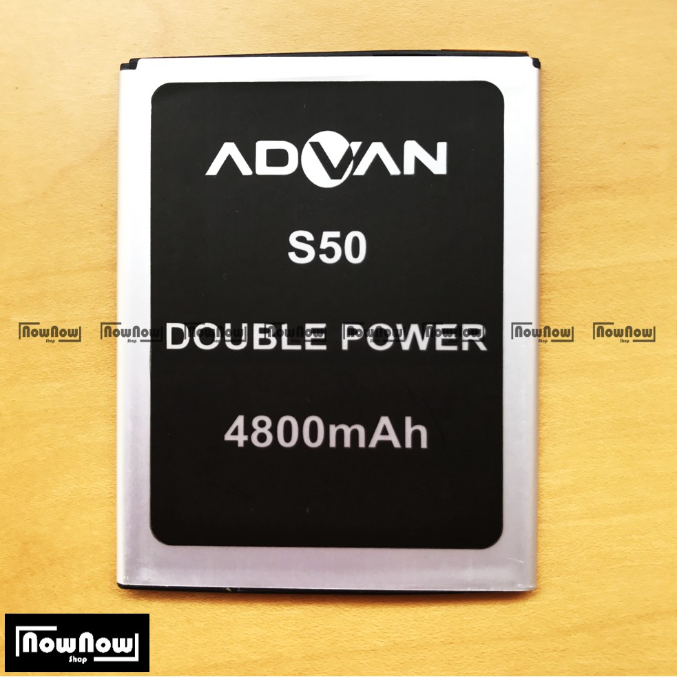 Baterai Advan S50 Original Double Power Batre Batrai Battery HP