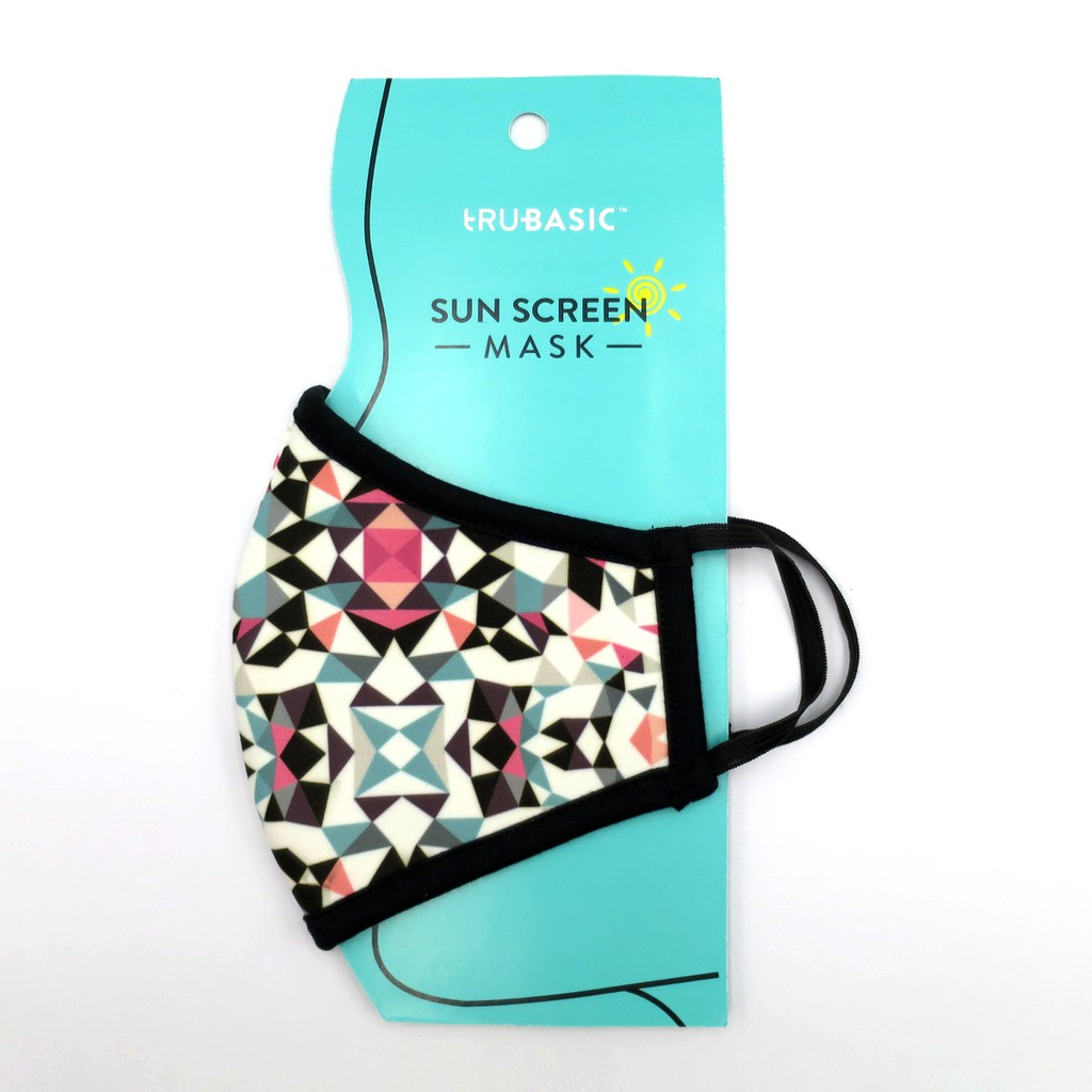 

Trubasic SUNSCREEN MASK / MASKER Print Geometric Triangle F13