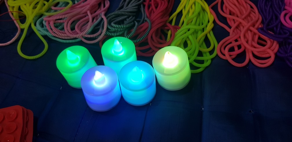 Lilin Elektrik Mini Led Candles Valentine Natal Christmas Lampu Light / Lilin Led