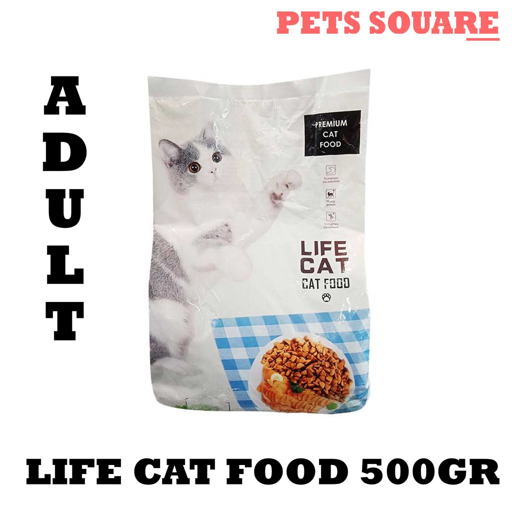 Makanan Kucing / Cat Food Life Cat 1Kg (GRAB/GOSEND)