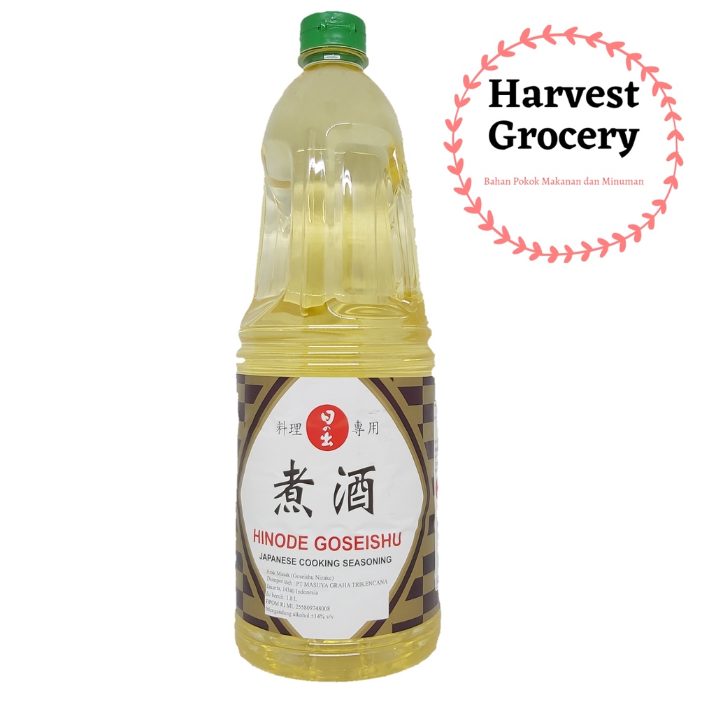 

Hinode Goseishu Japanese Cooking Seasoning 1,8L