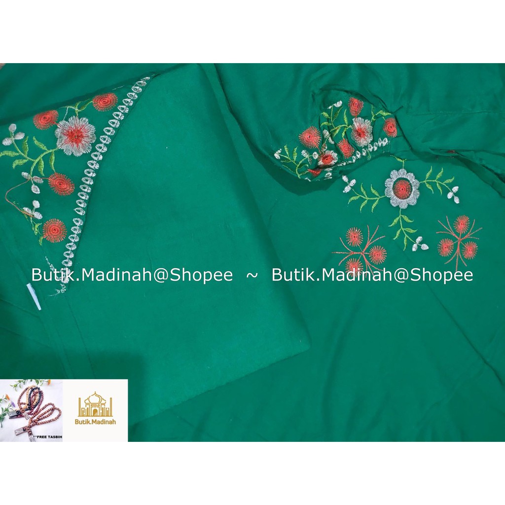 BUTIK.MADINAH MUKENA RAYON JUMBO RAMPEL AYU PASTELEENA SITI KHADIJAH