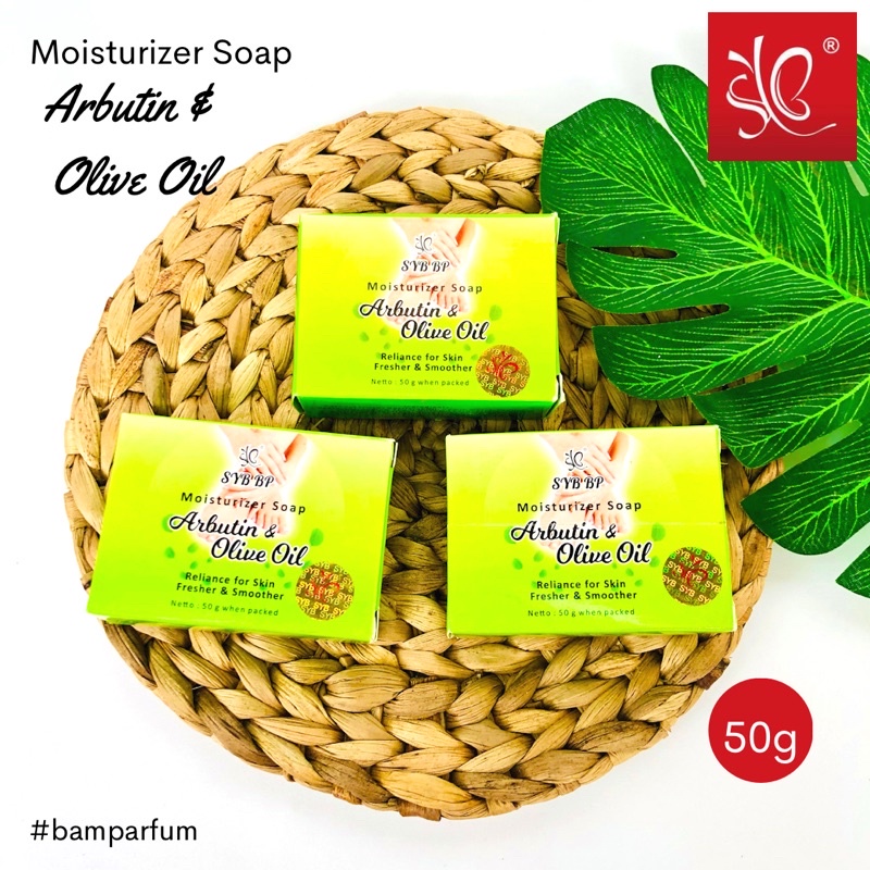 SYB BP Sabun Arbutin & Olive Oil - Sabun Bibit Pemutih - Sabun Pemutih Badan Dan Wajah