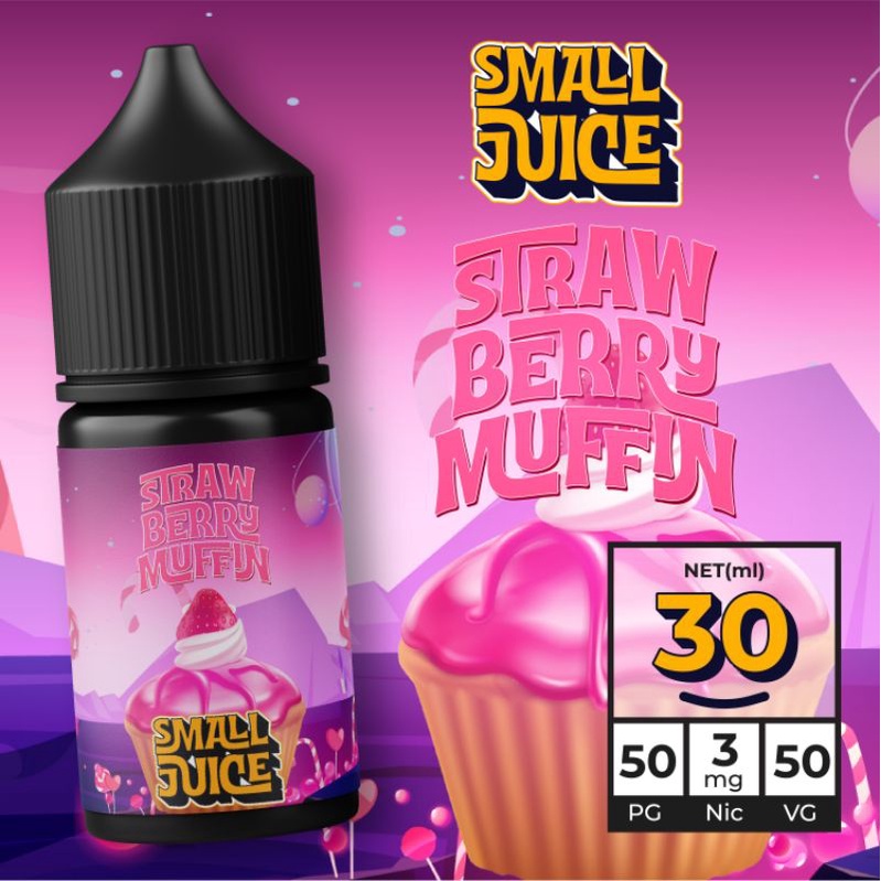 LIQUID FREEBASE LIQUIDS PREEBASE 3mg 30ml Rasa Strawberry Muffin