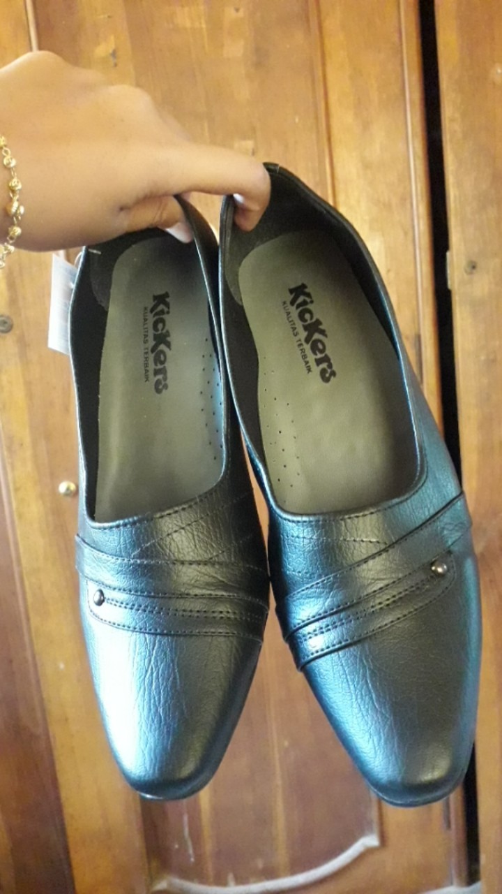 Sepatu  Kerja Wanita Semi Kulit Kode.ft