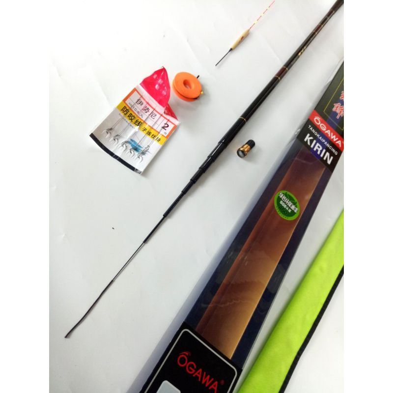 Ogawa kirin 360 Carbon Ringan Ujung Lentur Solid