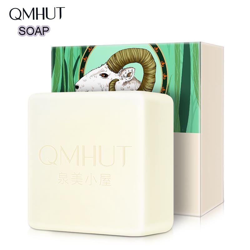 QMHUT Goat Milk Oil Control Cleanser Pembersih Wajah 100ml|Body Lotion|Soap|Moisture Cream