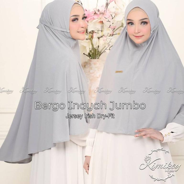 [RGA.16Ap22ᶻ] BERGO INAYAH JUMBO KIMIKEY HIJAB JERSEY AIRIS