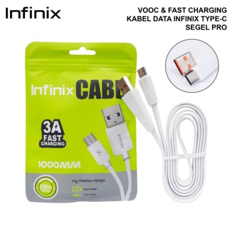 KABEL DATA INFINIX 3A FASTCHARGING KABEL CHARGER INFINIX MICRO USB TYPE C